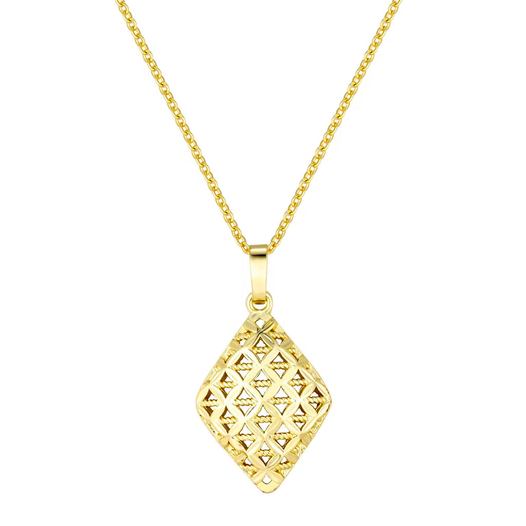 Conjunto de Joyas Retro en Oro de 14K - Estilo Clásico Europeo