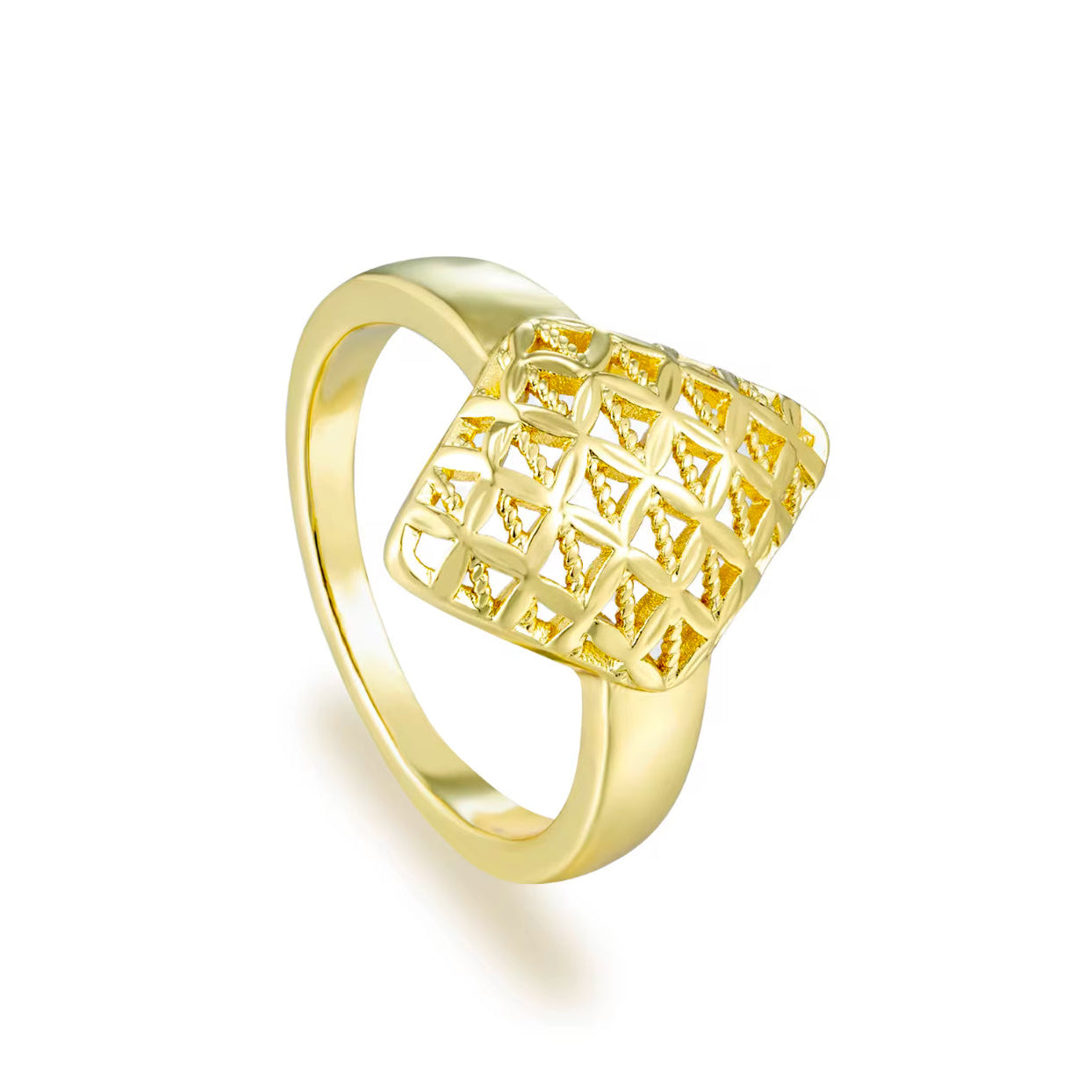 Conjunto de Joyas Retro en Oro de 14K - Estilo Clásico Europeo