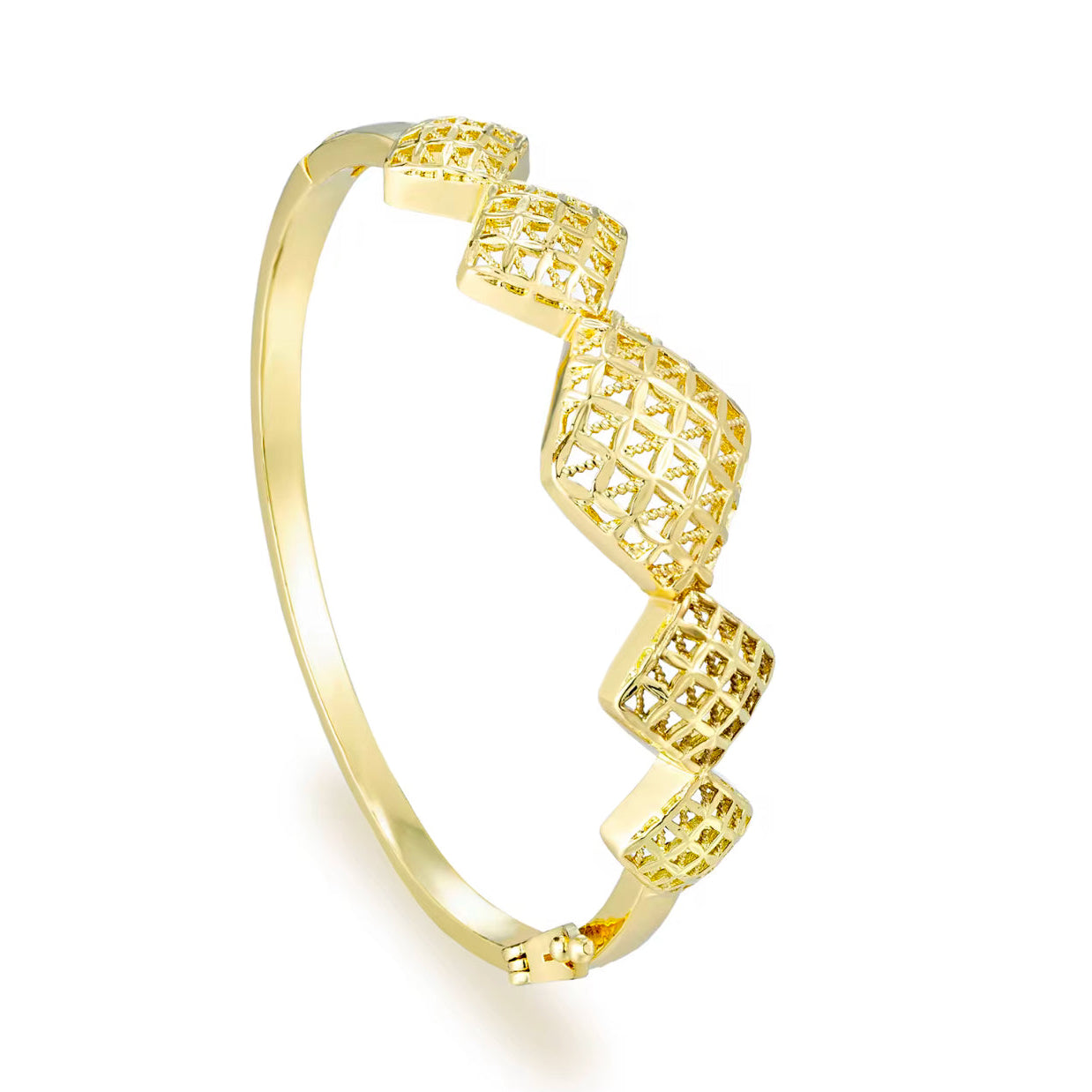 Conjunto de Joyas Retro en Oro de 14K - Estilo Clásico Europeo